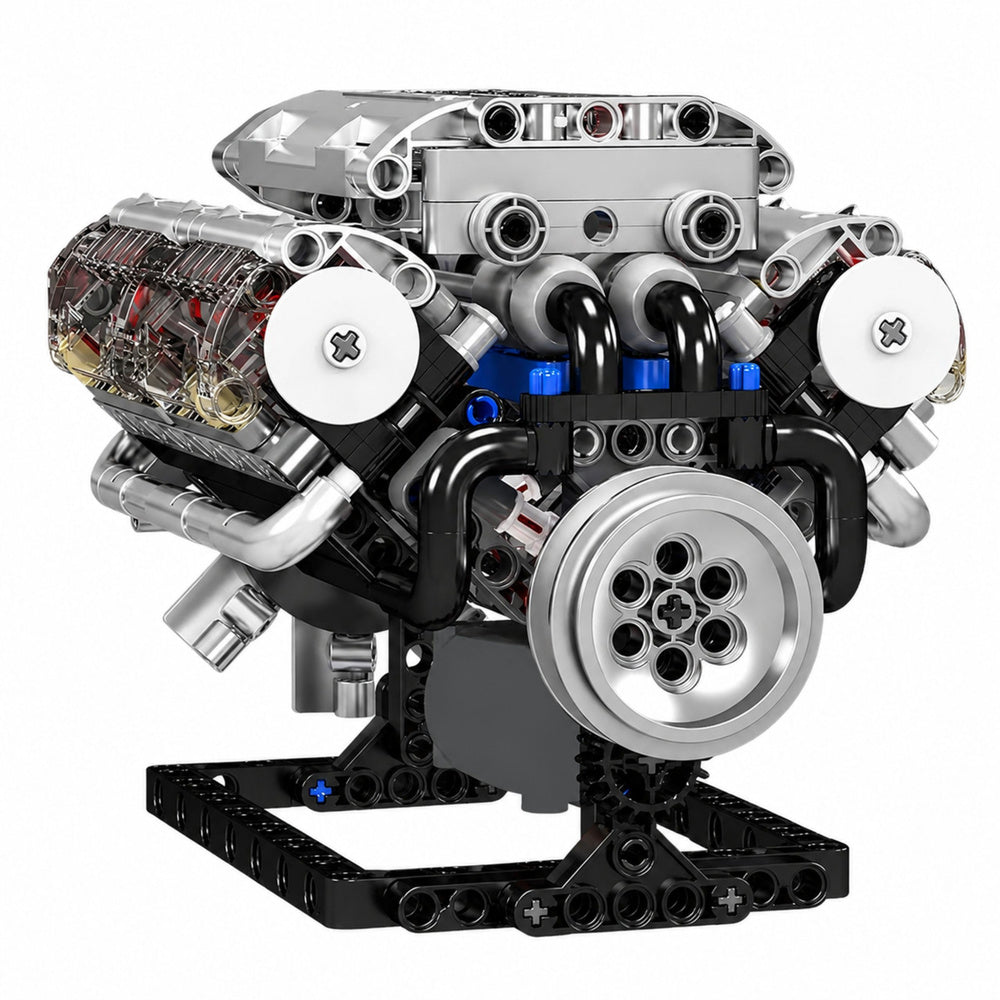 Kockice za slaganje V8 motora sa  552 elemenata