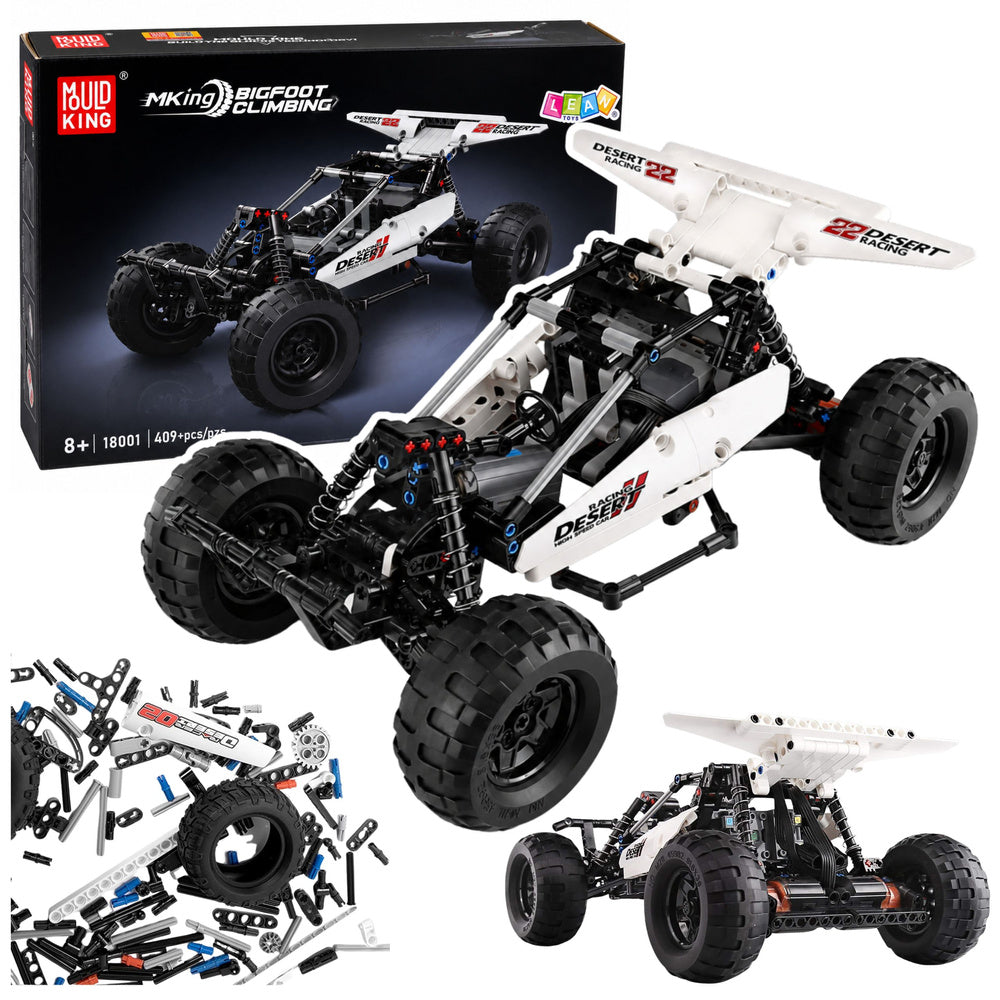 Buggy na daljinsko upravljanje i sastavljanje 4x4 Off Road - 409 elementa