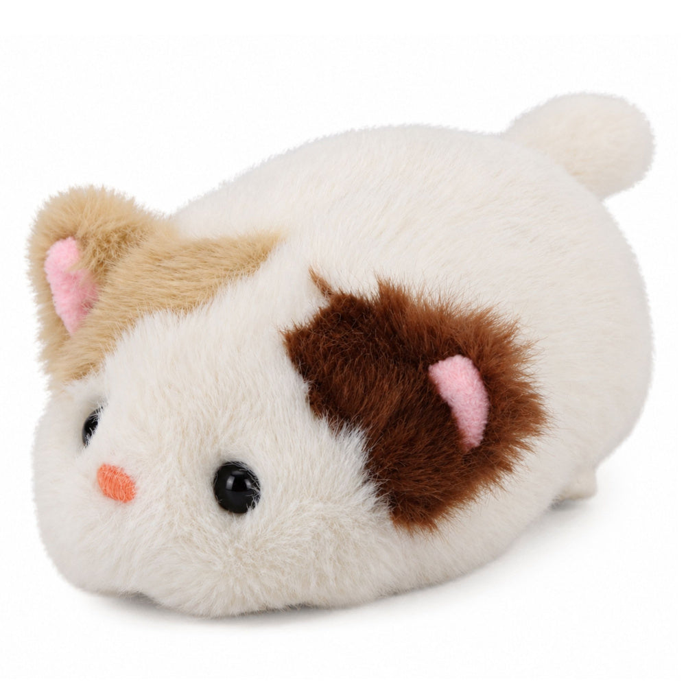 Plush Kitten Mascot Cuddly Toy Soft Small White 16 cm