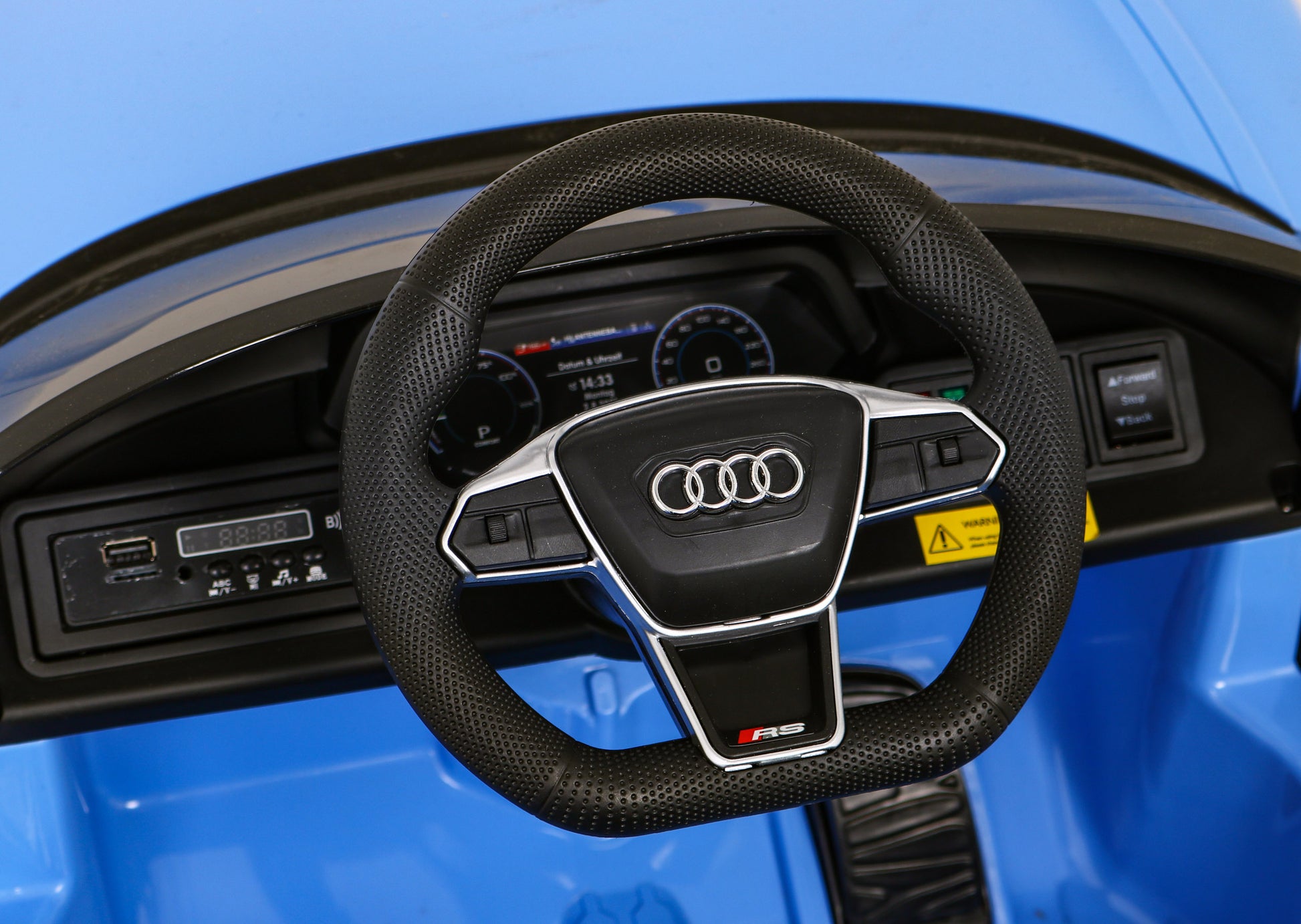 Licencirani auto na akumulator Audi RS E-Tron GT - plavi
