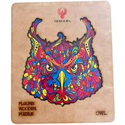 Drvene puzzle - Owl / L KP22554