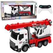 Remote Controlled Crane Truck RC Movable Rotating Crane 1:14