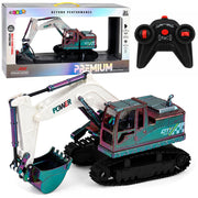 RC Crawler Excavator with Movable Arm and Lights 1:14