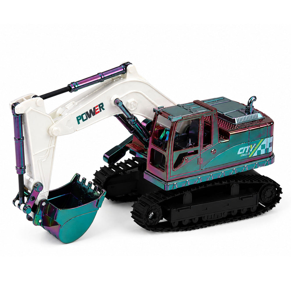 RC Crawler Excavator with Movable Arm and Lights 1:14