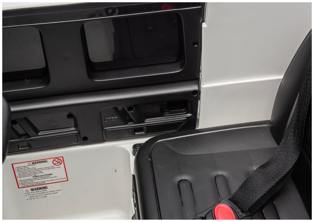 Mercedes G 4x4 24V 2580 Battery-Operated Vehicle White