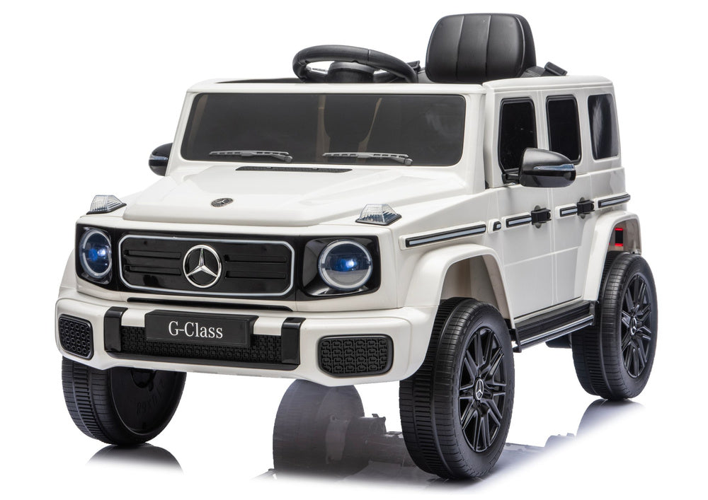 Mercedes G 4x4 24V 2580 Battery-Operated Vehicle White