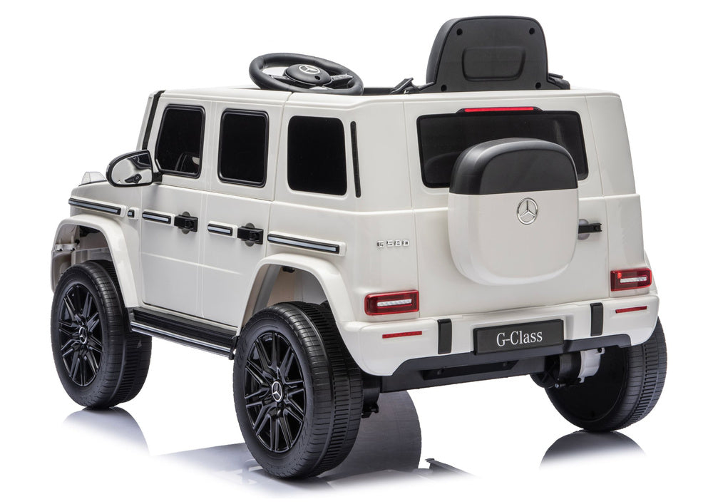 Mercedes G 4x4 24V 2580 Battery-Operated Vehicle White