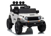 Jeep Rubicon DK-JWR558 24V White Battery-Powered Vehicle