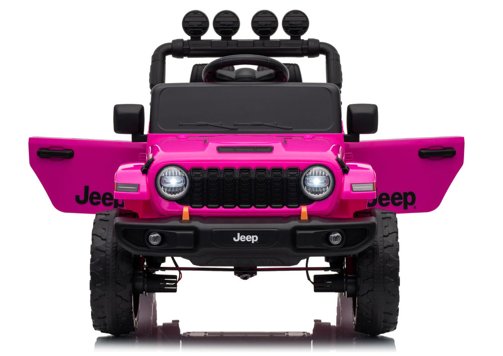 Jeep Rubicon DK-JWR558 24V Pink Battery-Powered Vehicle