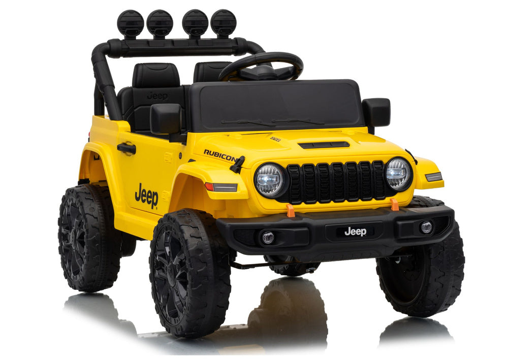Jeep Rubicon DK-JWR558 24V Yellow Battery-Powered Vehicle