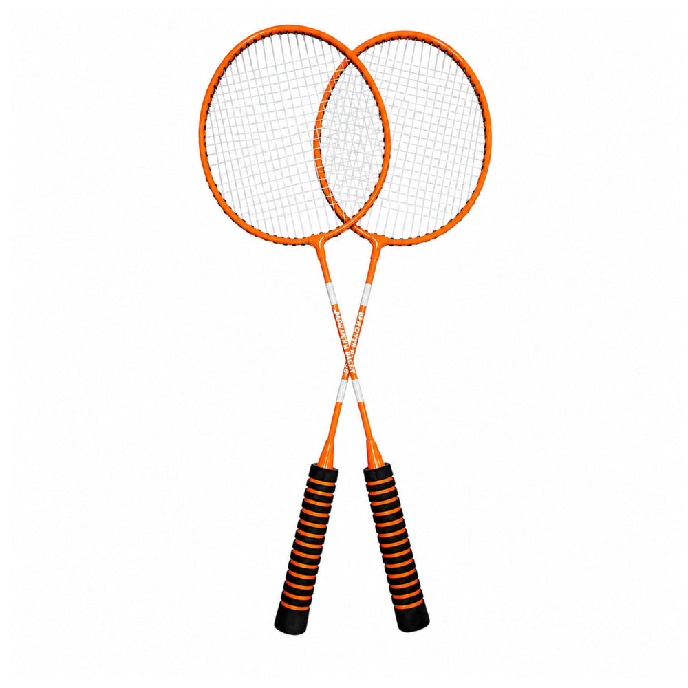 Reketi za badminton sa futrolom i lopticom 4u1 - narančasti