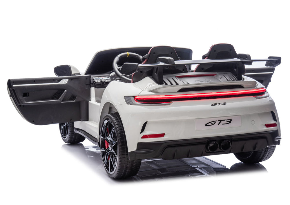 DK-P911 Porsche GT3 24V Battery-Operated Car White
