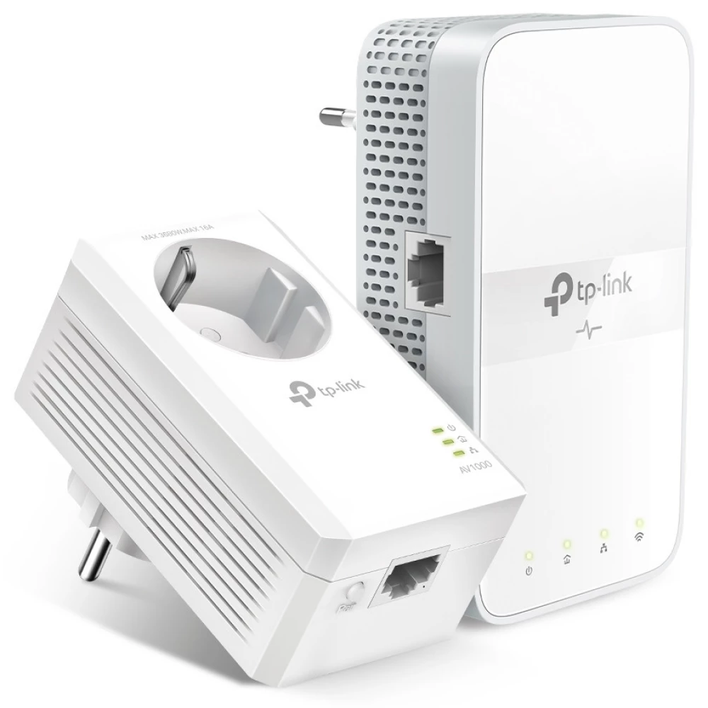 TP-Link TL-WPA7617 KIT PowerLine mrežni prilagodnik 1200 Mbit/s Ethernet LAN veza Wi-Fi Bijelo 2 kom