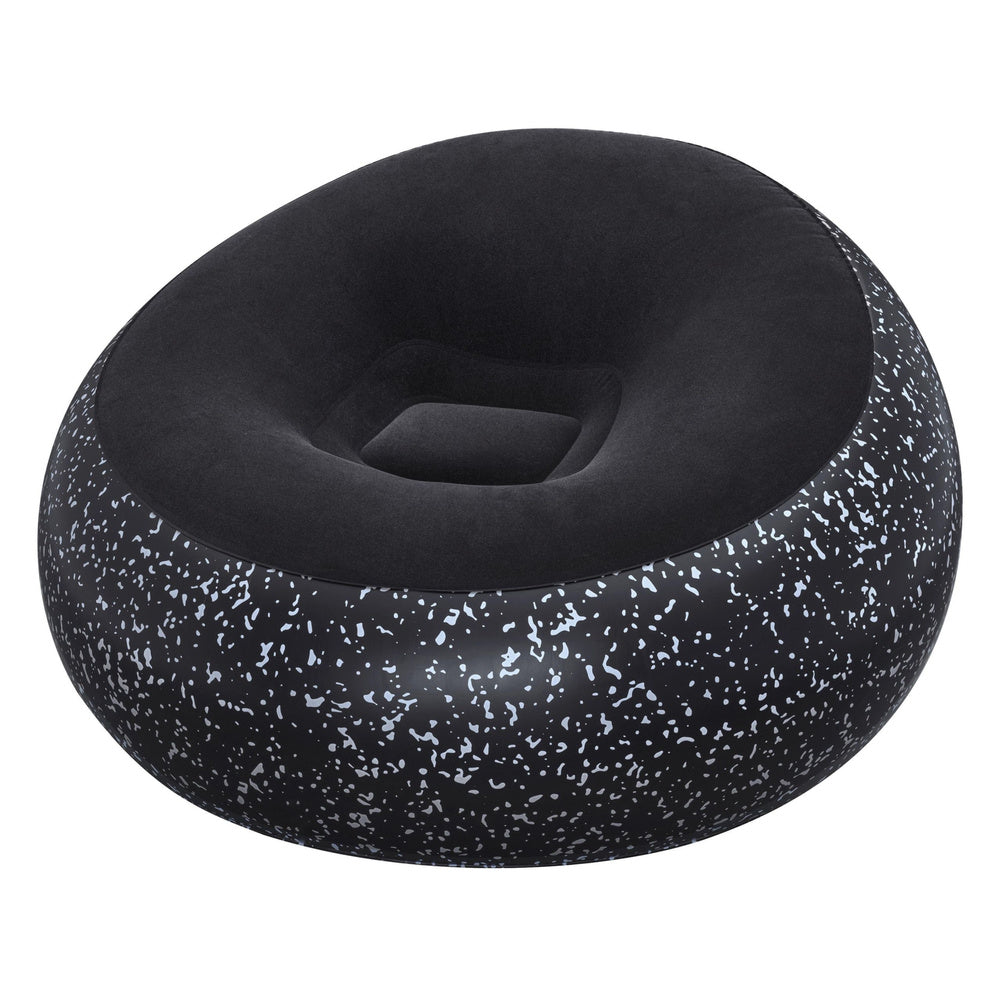 Inflatable Chair Seat Black Inflate A Chair Bestway 75153