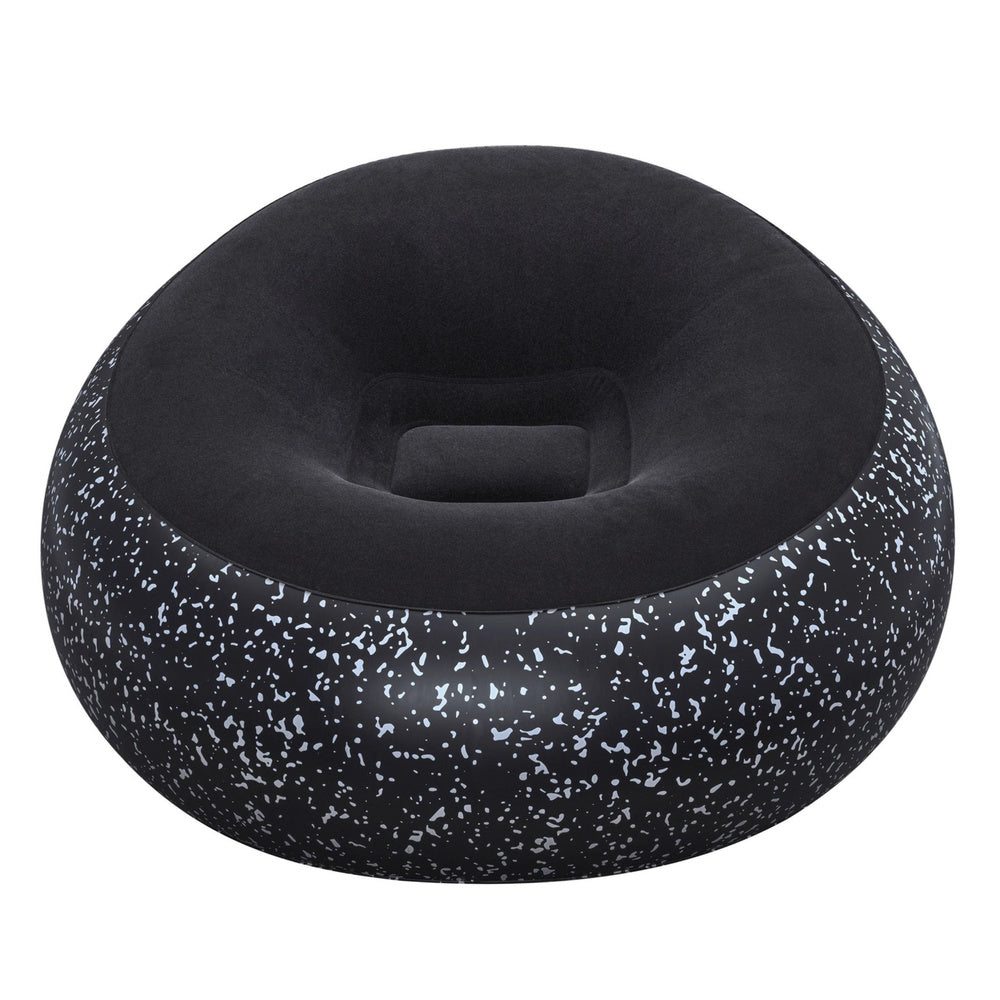 Inflatable Chair Seat Black Inflate A Chair Bestway 75153