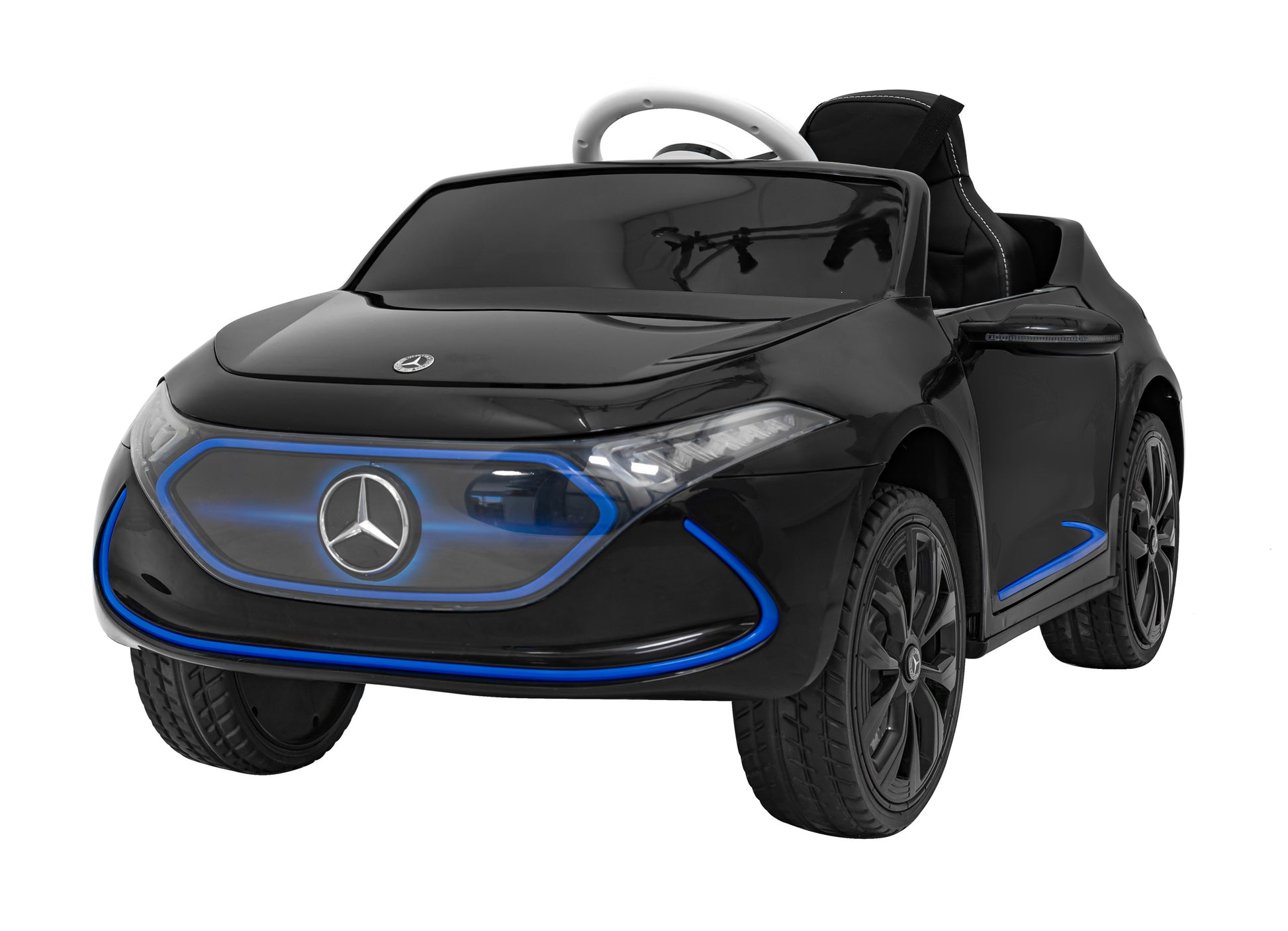 Licencirani auto na akumultor Mercedes Benz AMG EQA - crni