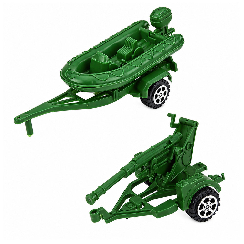 Military Set Soldiers Armored Personnel Carrier 14 pcs.