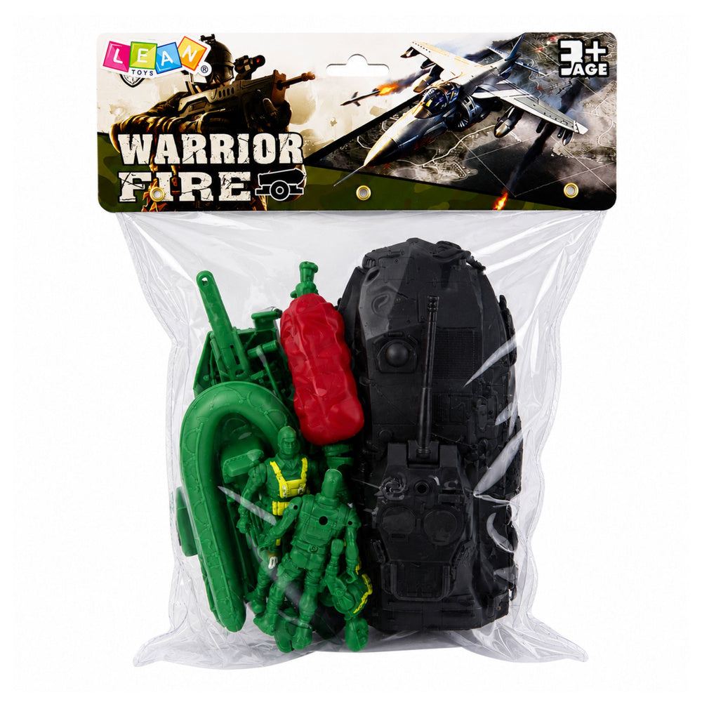 Military Set Soldiers Armored Personnel Carrier 14 pcs.