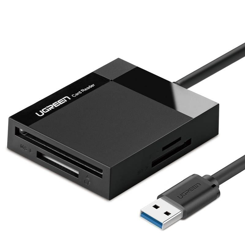 Ugreen CR125 čitač kartica USB 3.1 Crno