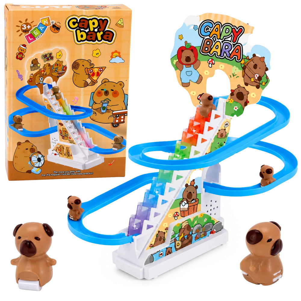 Track Slide For Capybaras Moving Stairs Figures Lights Sounds
