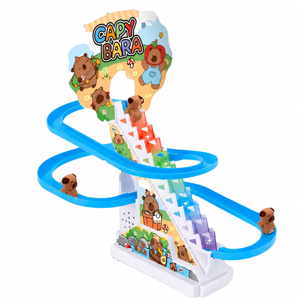 Track Slide For Capybaras Moving Stairs Figures Lights Sounds
