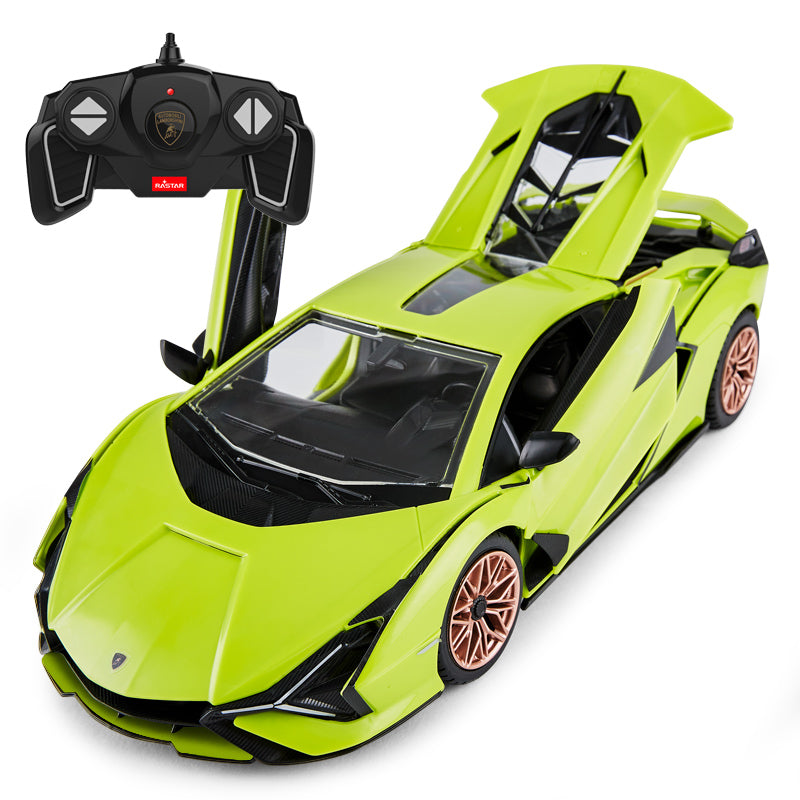 Licencirani auto na daljinsko upravljanje  Lamborghini Sian 1:18 RASTAR - zeleni