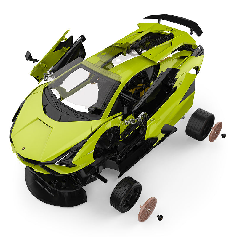 Licencirani auto na daljinsko upravljanje  Lamborghini Sian 1:18 RASTAR - zeleni