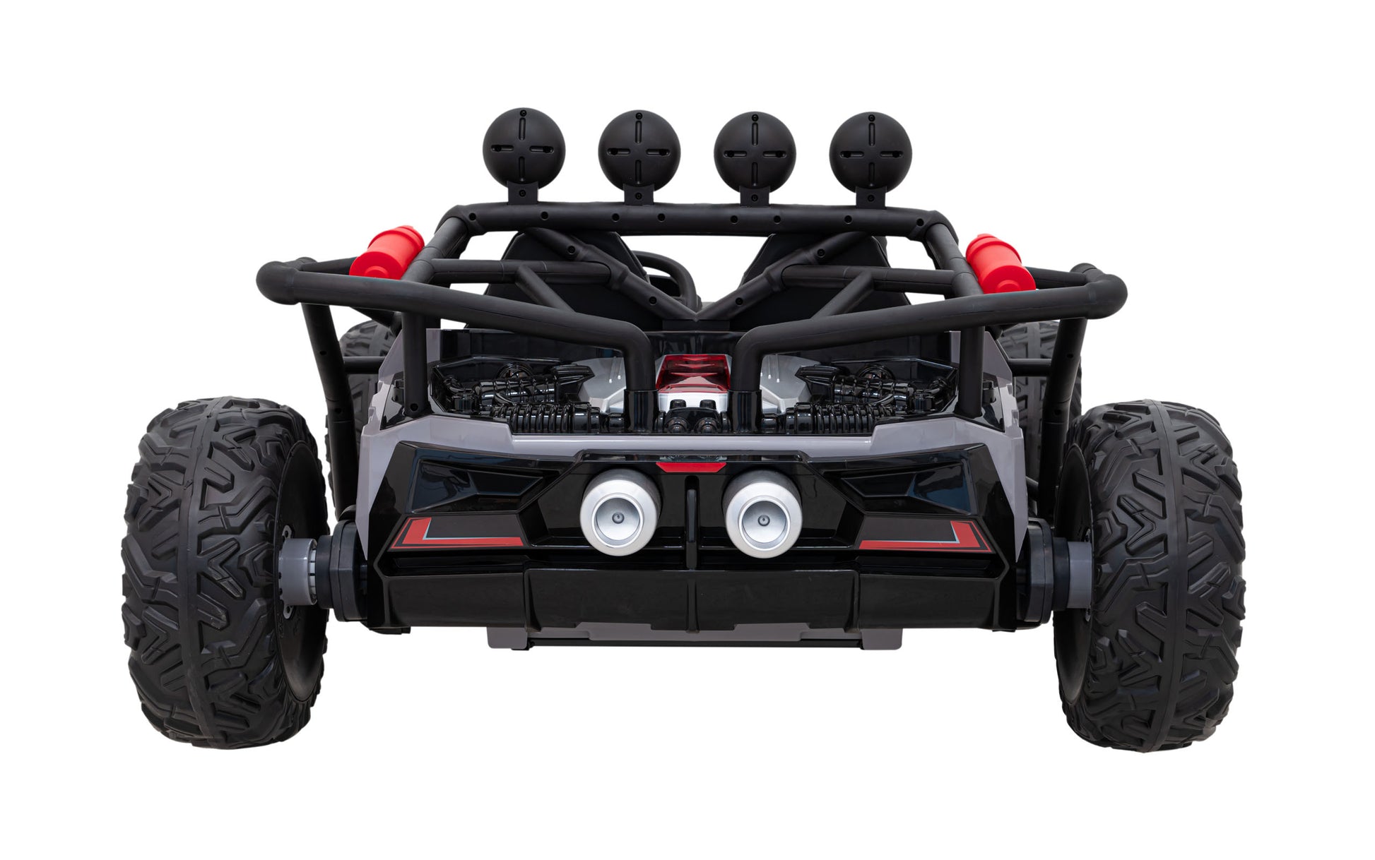 Buggy na akumulator Racing 5 - dvosjed - sivi