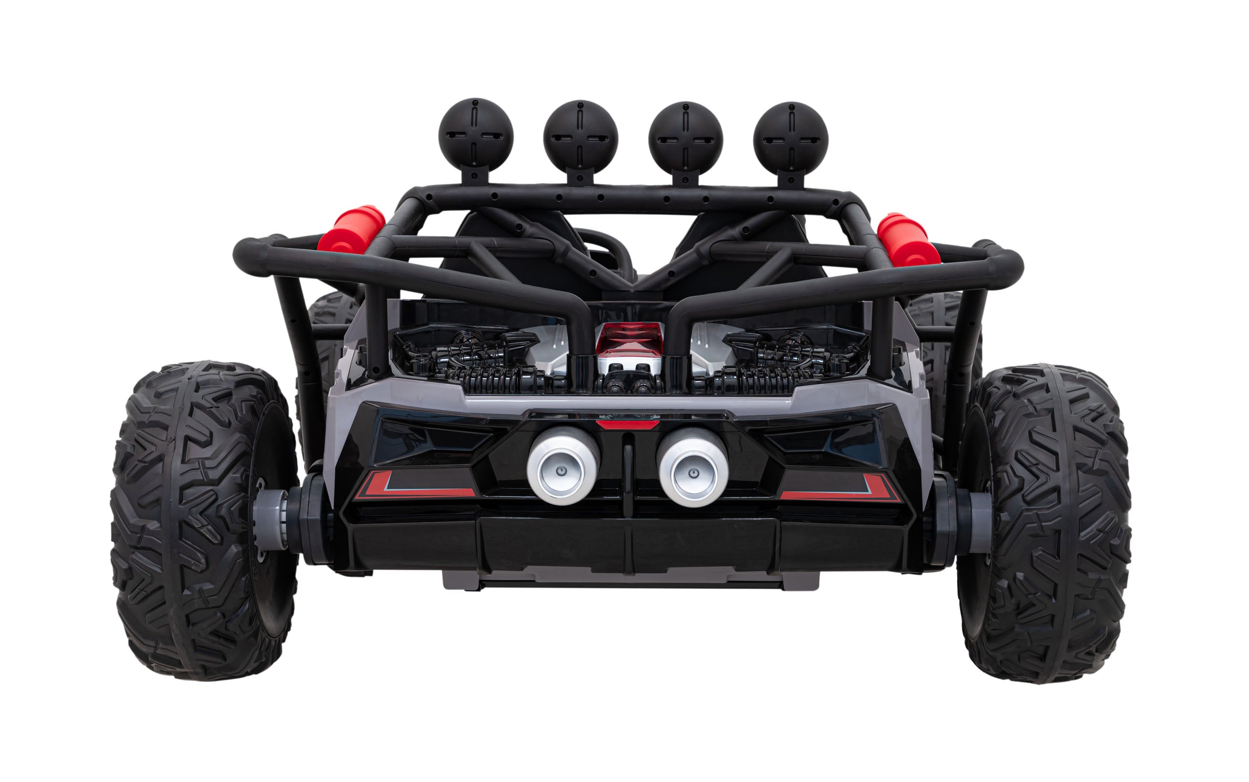 Buggy na akumulator Racing 5 - dvosjed - sivi