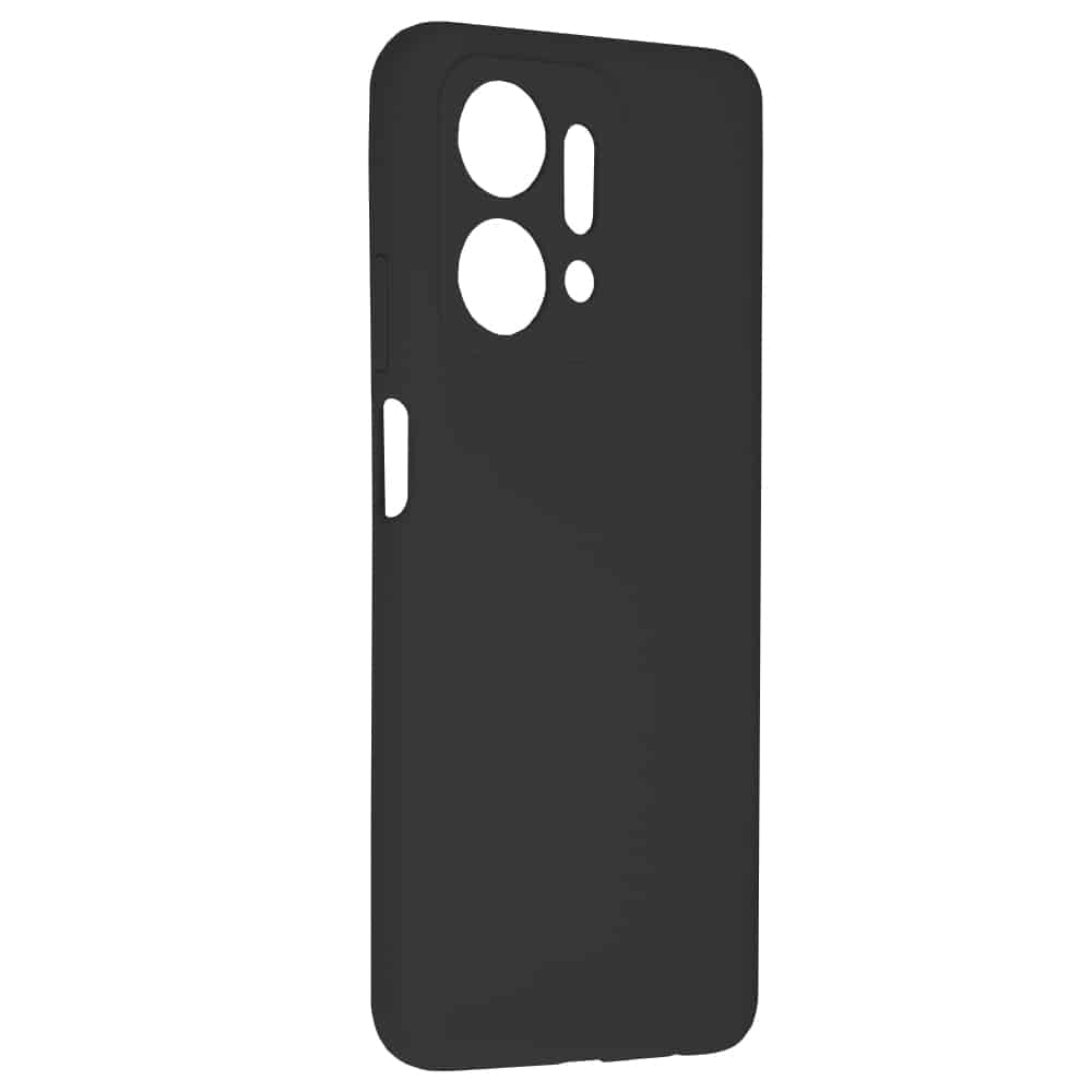 Techsuit Soft Edge Silicone maska za Honor X7a crna