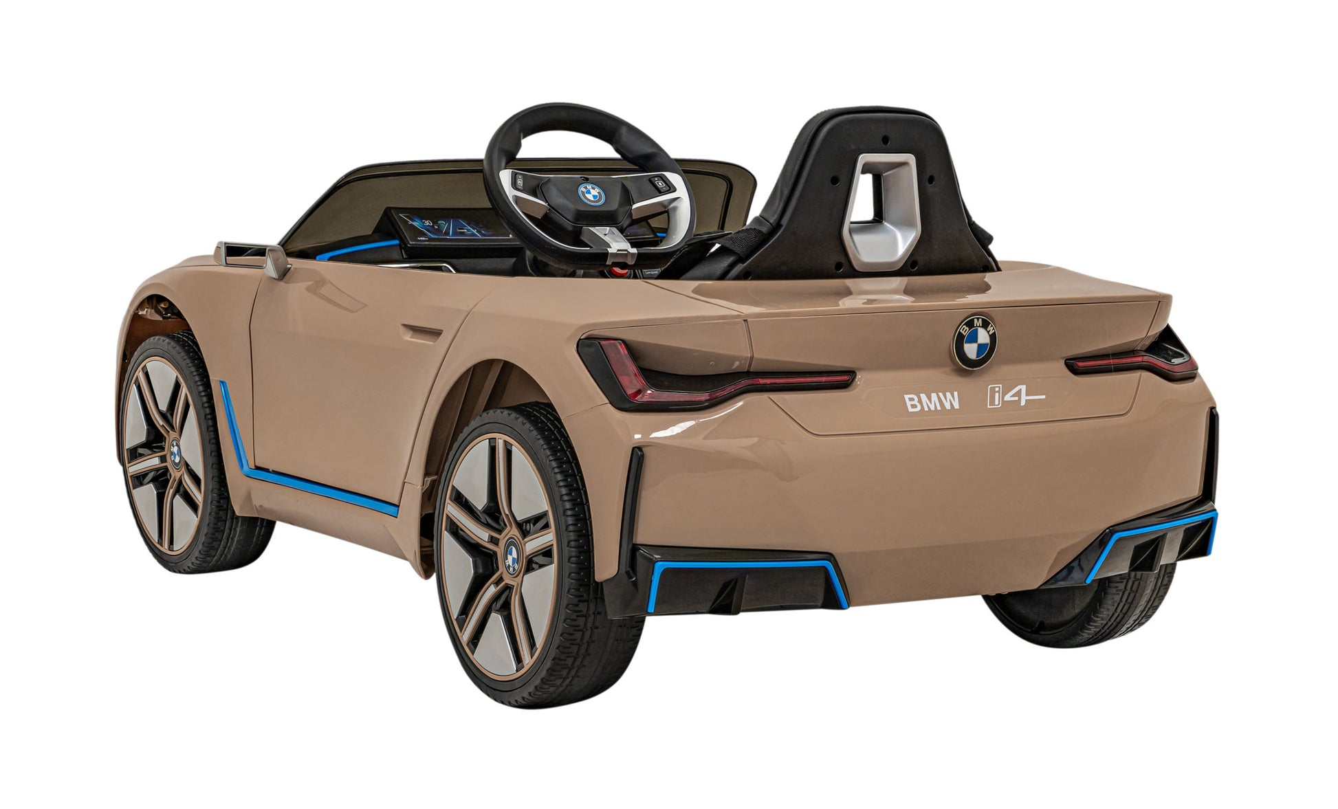Licencirani auto na akumulator BMW i4 – zlatni