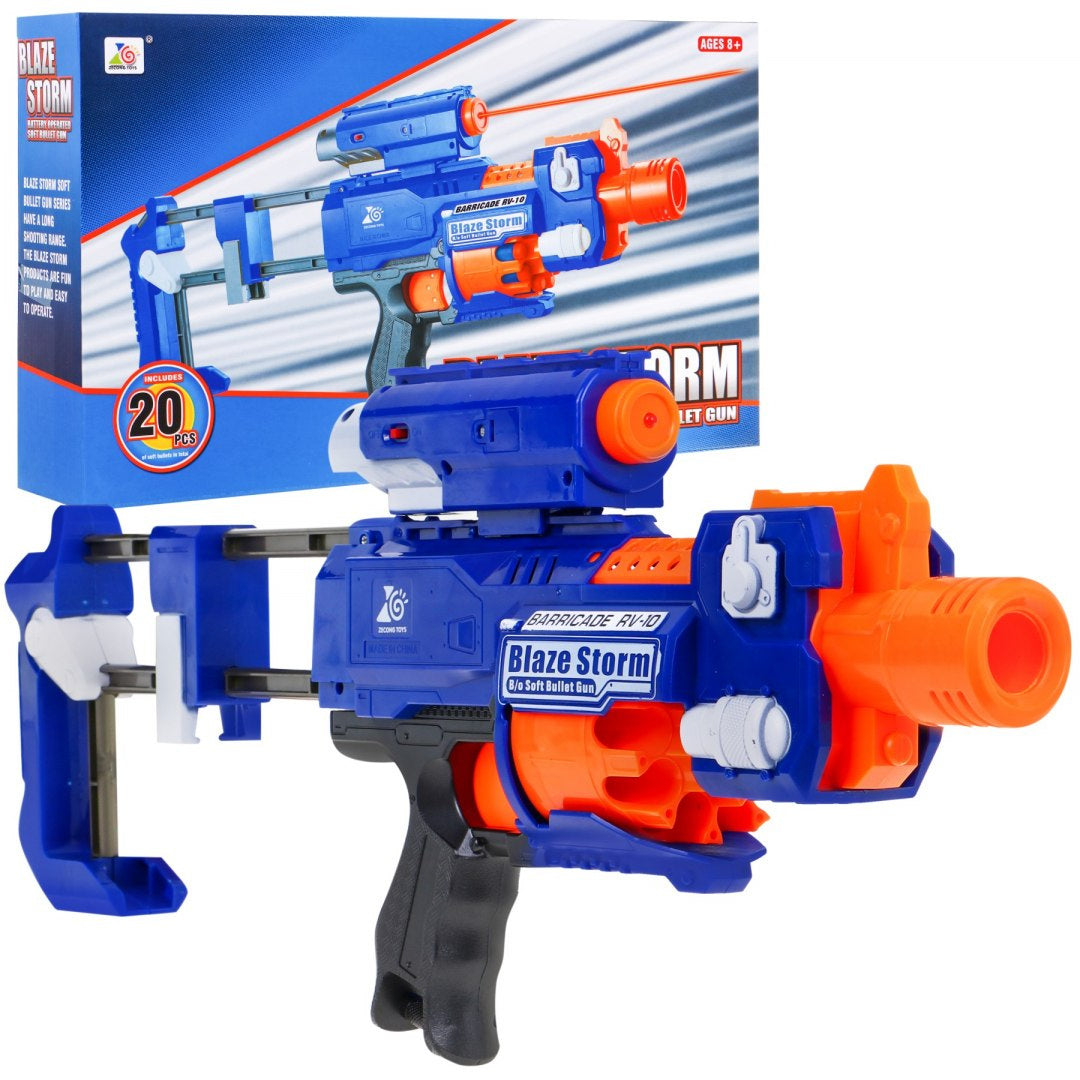 Puška za igru Blaze Storm X4 - plava