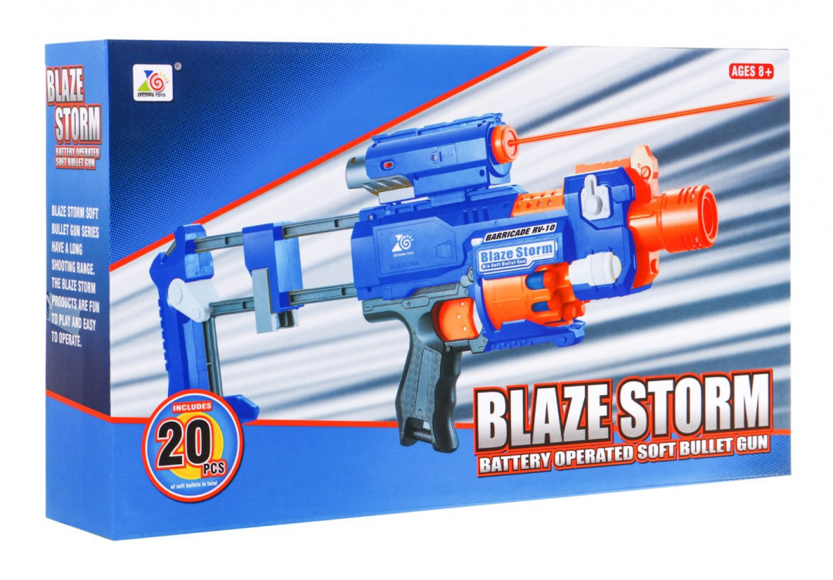 Puška za igru Blaze Storm X4 - plava