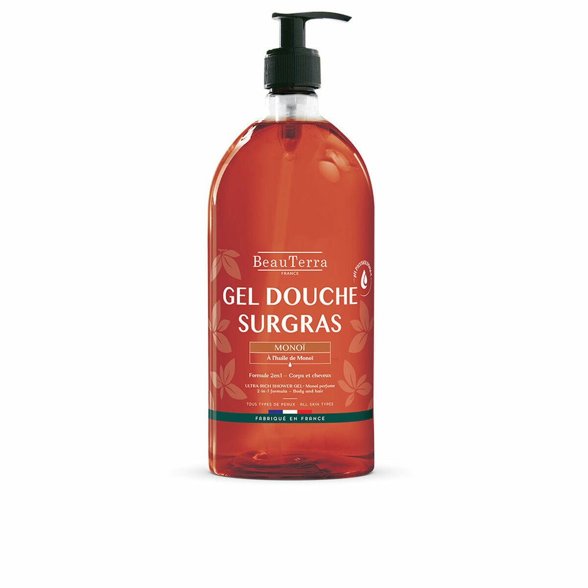 Gel za Tuširanje Beauterra Monoi 1 L