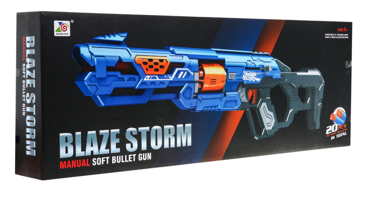 Puška za igru Blaze Storm X2 - plava