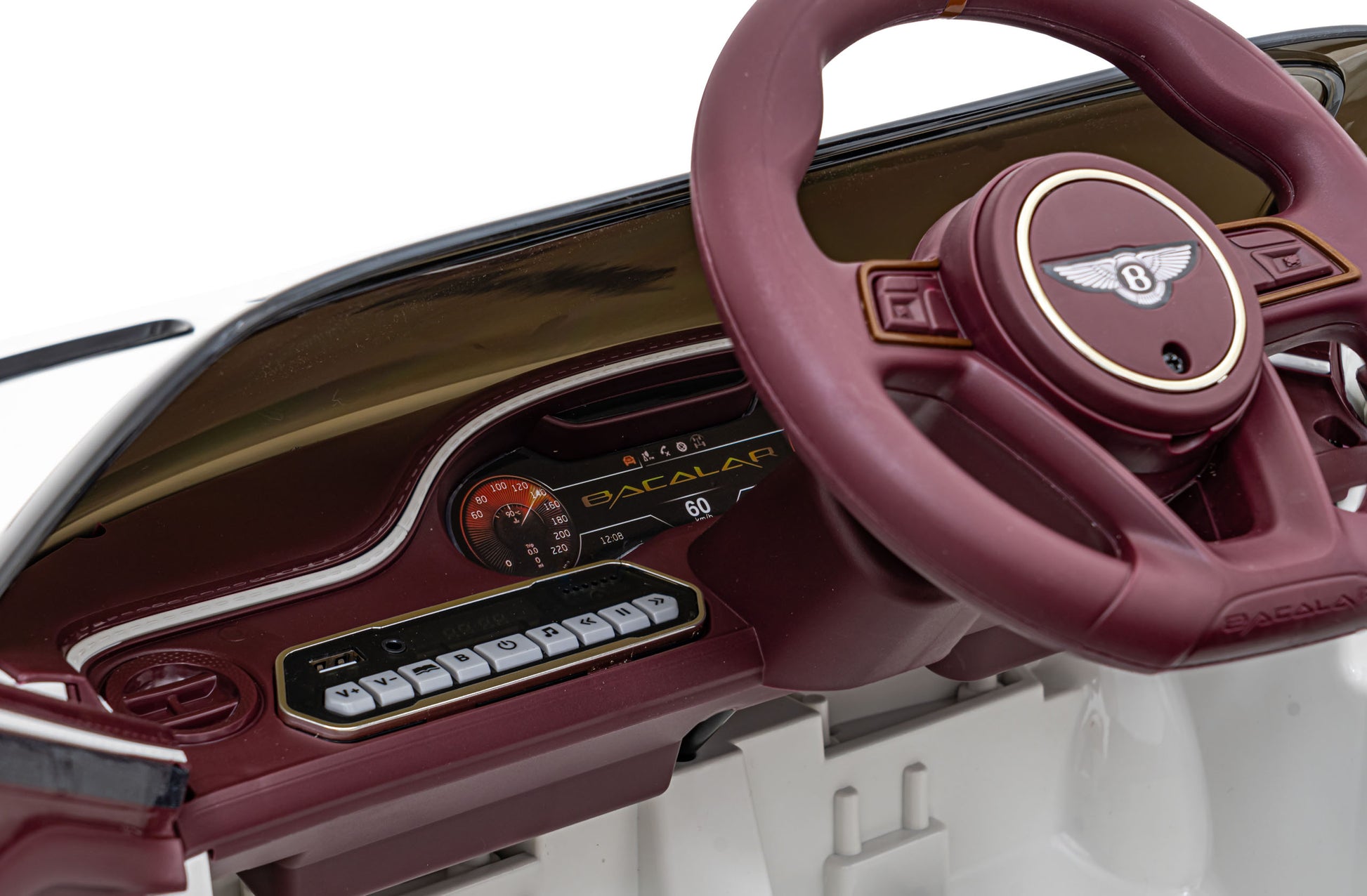 Licencirani auto na akumulator Bentley Bacalar - bijeli