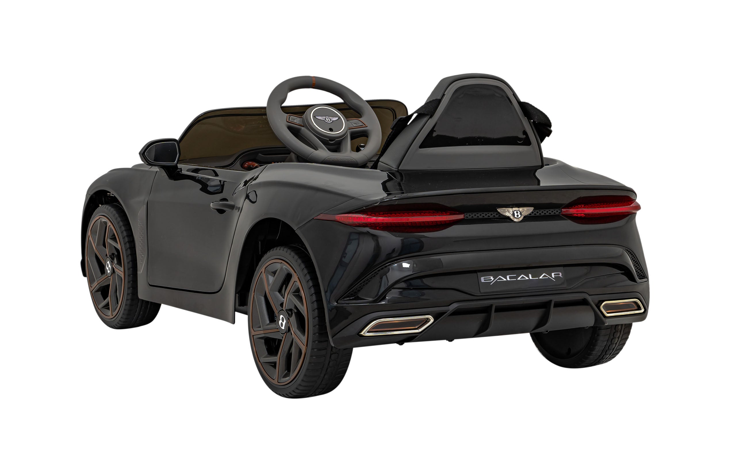 Licencirani auto na akumulator Bentley Bacalar - crni