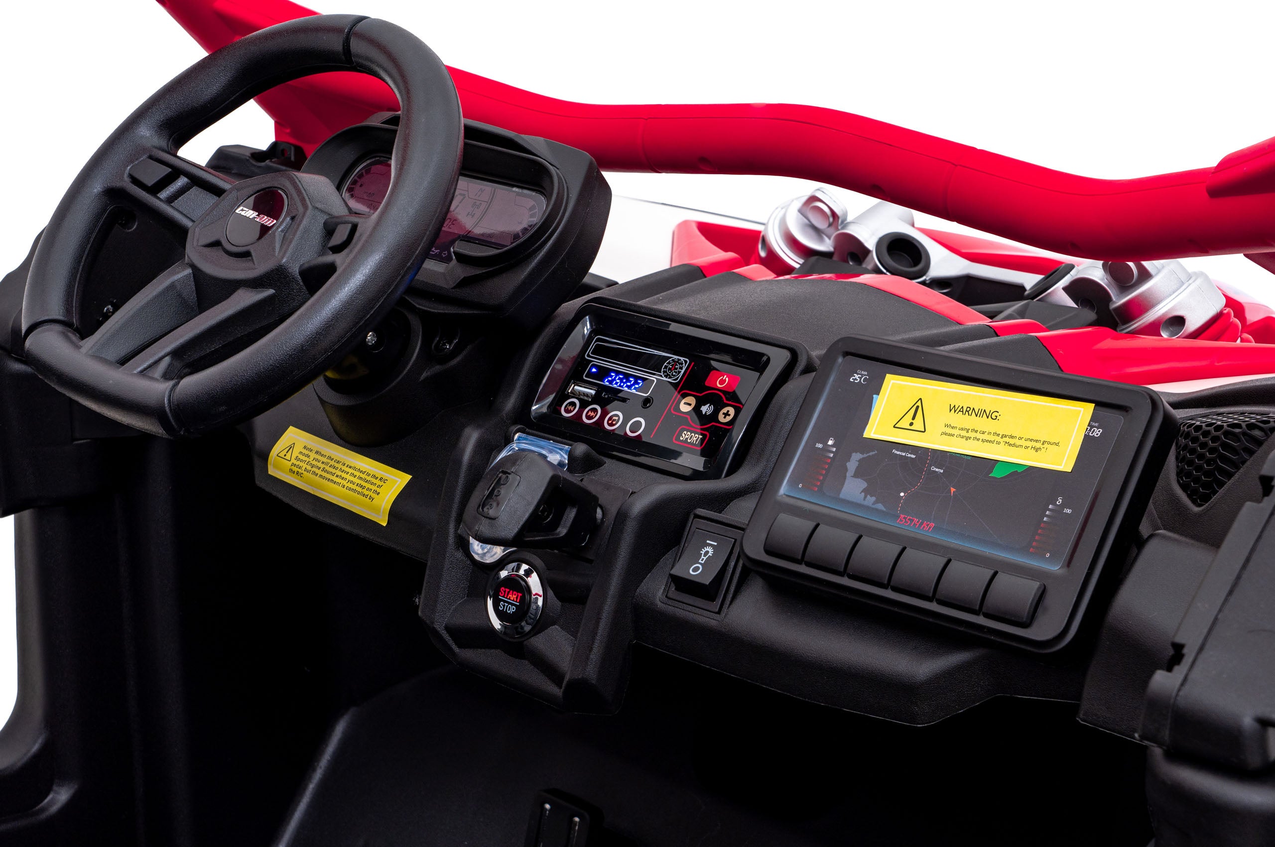 Buggy na akumulator Maverick Turbo RR 4x4 - DVOSJED - crveni