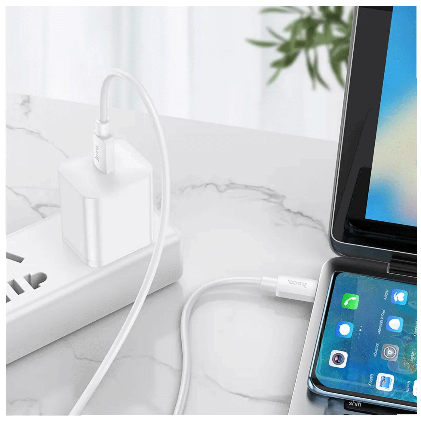 hoco. USB kabl za smartphone, type C, 100W, crna - X96 Hyper, 100W, Crni