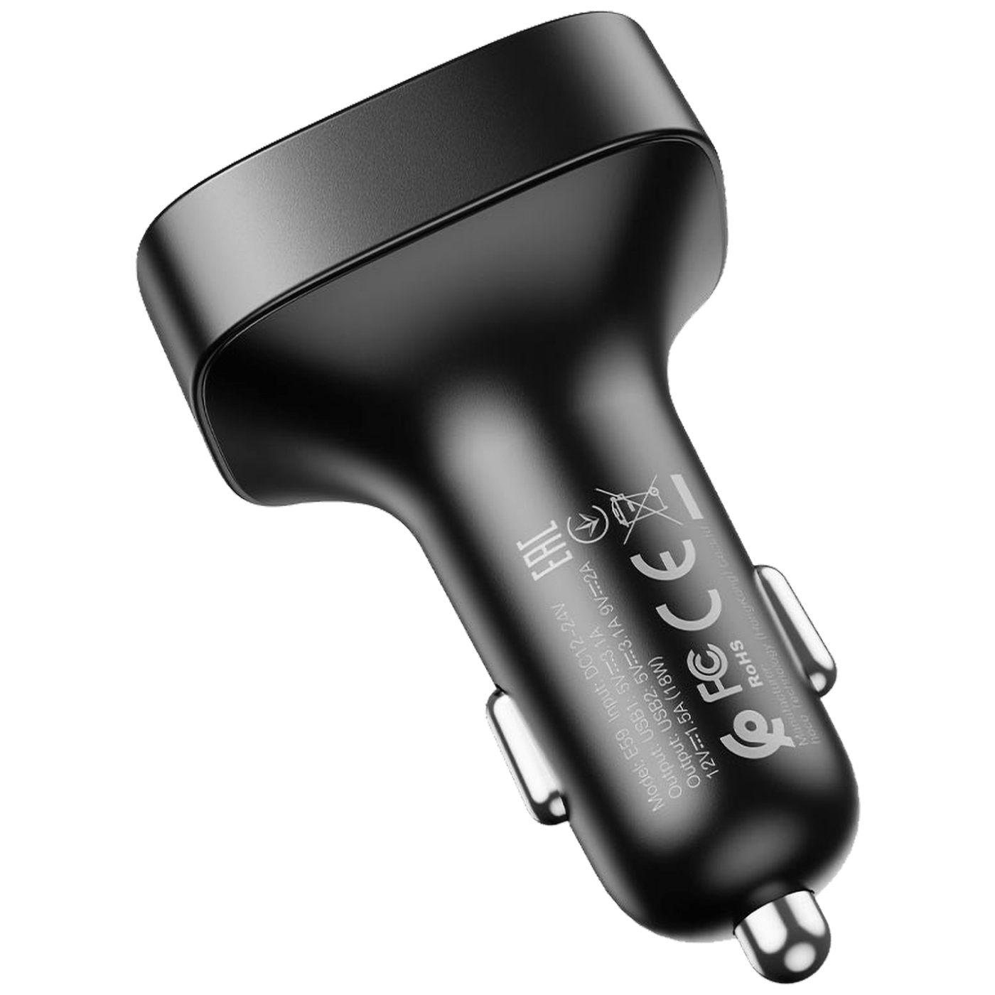 hoco. FM modulator, Bluetooth, 12/24V, 2 x USB, microSD, PD 18W - E59 Promise