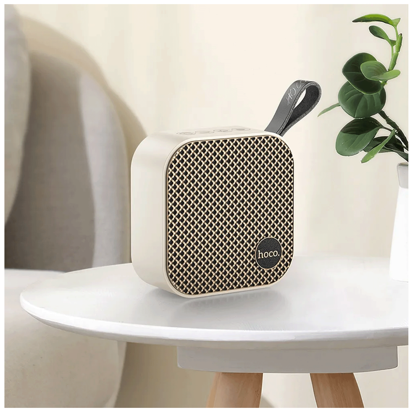 hoco. Zvučnik bežični, Bluetooth, 1200 mAh, 5W - HC22, White