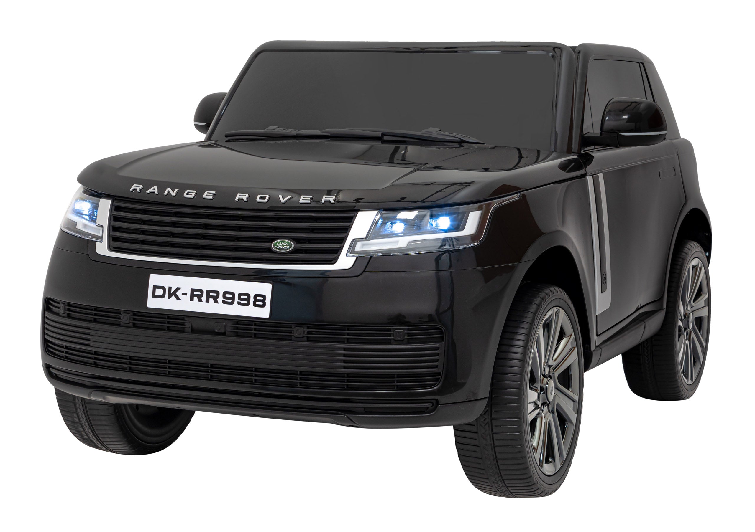 Licencirani auto na akumulator Range Rover SUV Lift 4x4 - DVOSJED - crni