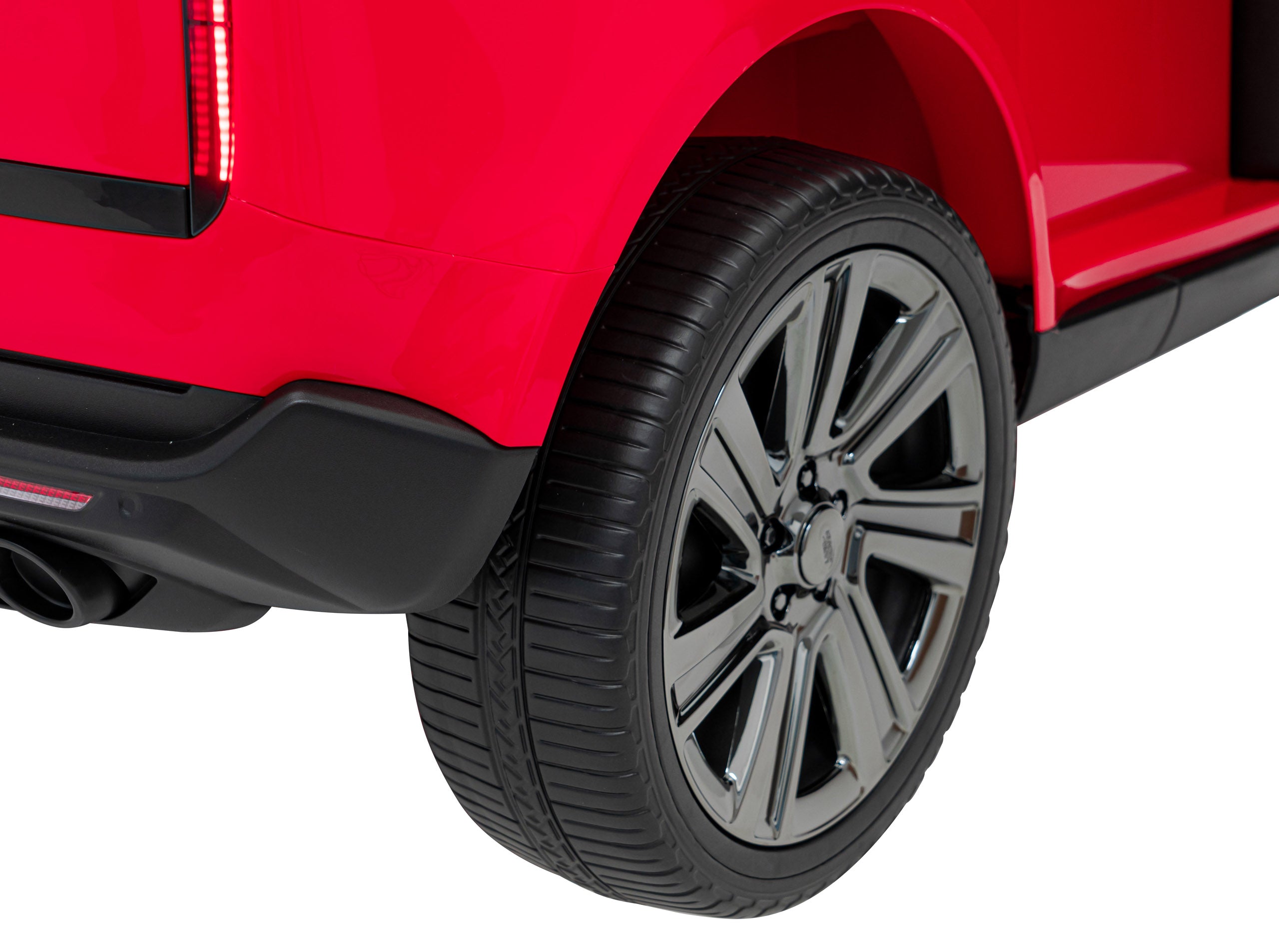 Licencirani auto na akumulator Range Rover SUV Lift 4x4 - DVOSJED - crveni