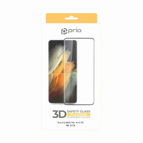 PRIO 3D zaštitno staklo od kaljenog stakla za Samsung Galaxy A13 5G crno