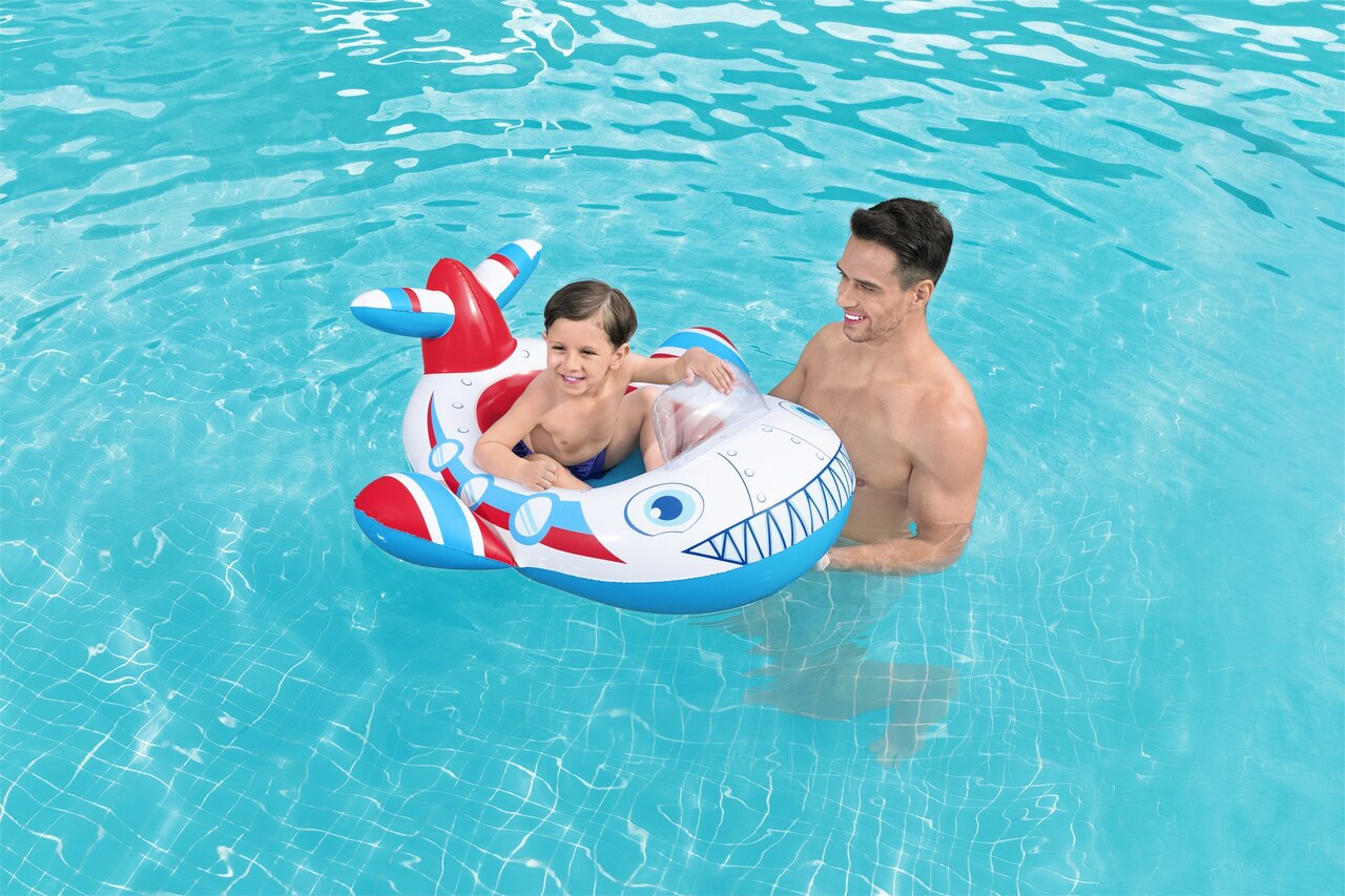 Čamac na napuhavanje Plane BESTWAY 109 x 97cm- plavi