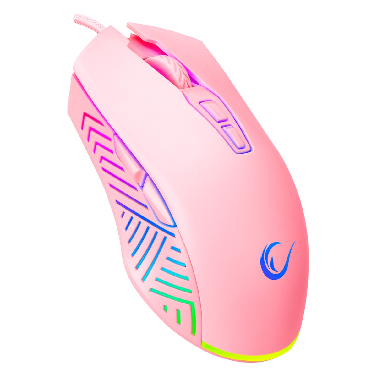 Rampage Miš SMX-G68 SPEAR Full RGB. 7D. Instant 704F,  7200DPI Programable Gaming ROZA