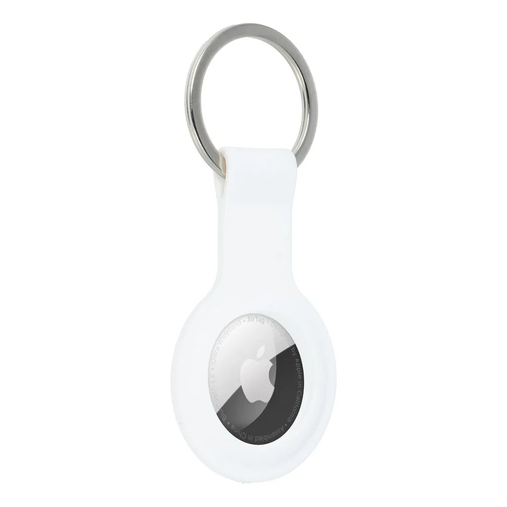 SILIKONOS tartó AIRTAG-hoz / FORCELL F-TAG fehér