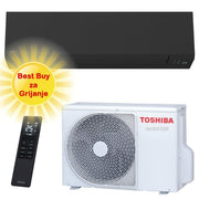 TOSHIBA KLIMA UREĐAJ 2,5kW RAS-B10G3KVSGB-E/RAS-10J2AVSG-E - Shorai Edge, za 25m2, A+++, R32