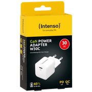 (Intenso) Punjač kučni, brzi, USB-C, 3A, 30W - Power Adapter W30C Gan
