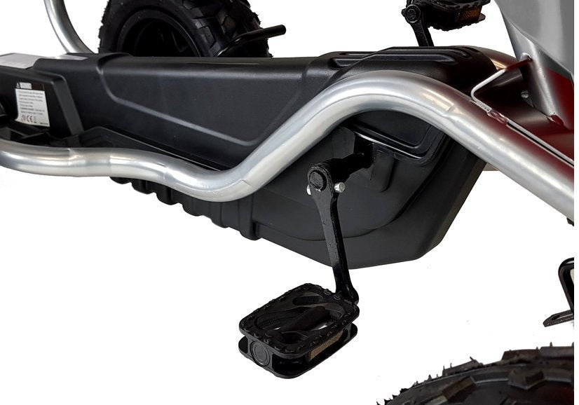Gokart na pedale B012 - gume na pumpanje - plavi